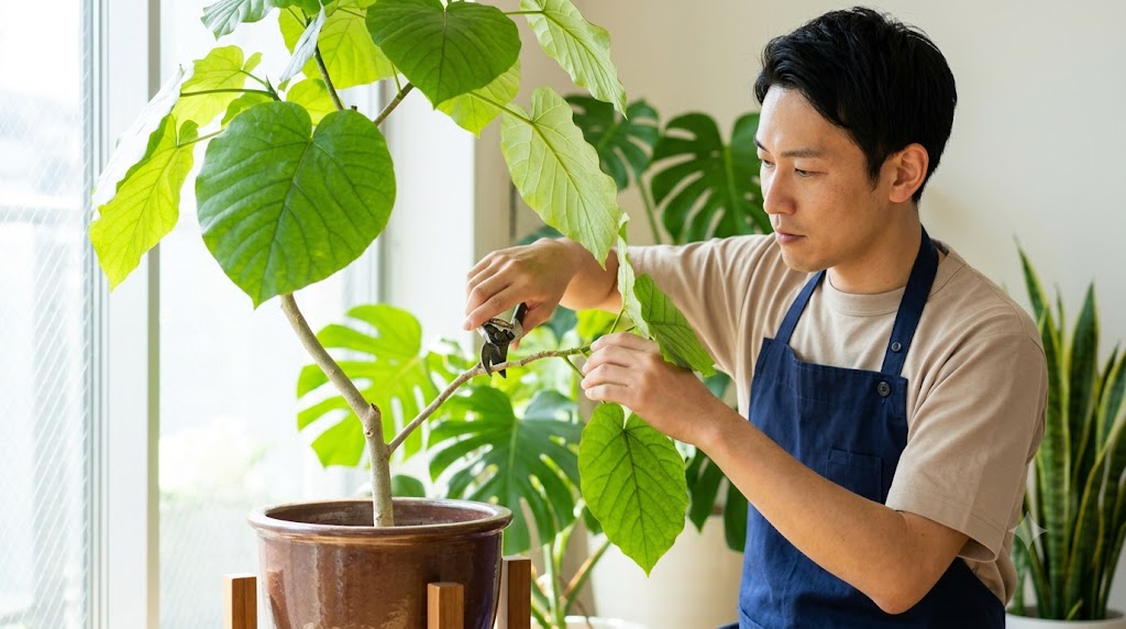 ウンベラータ剪定！どこを切る？伸びすぎや失敗を防ぐコツ